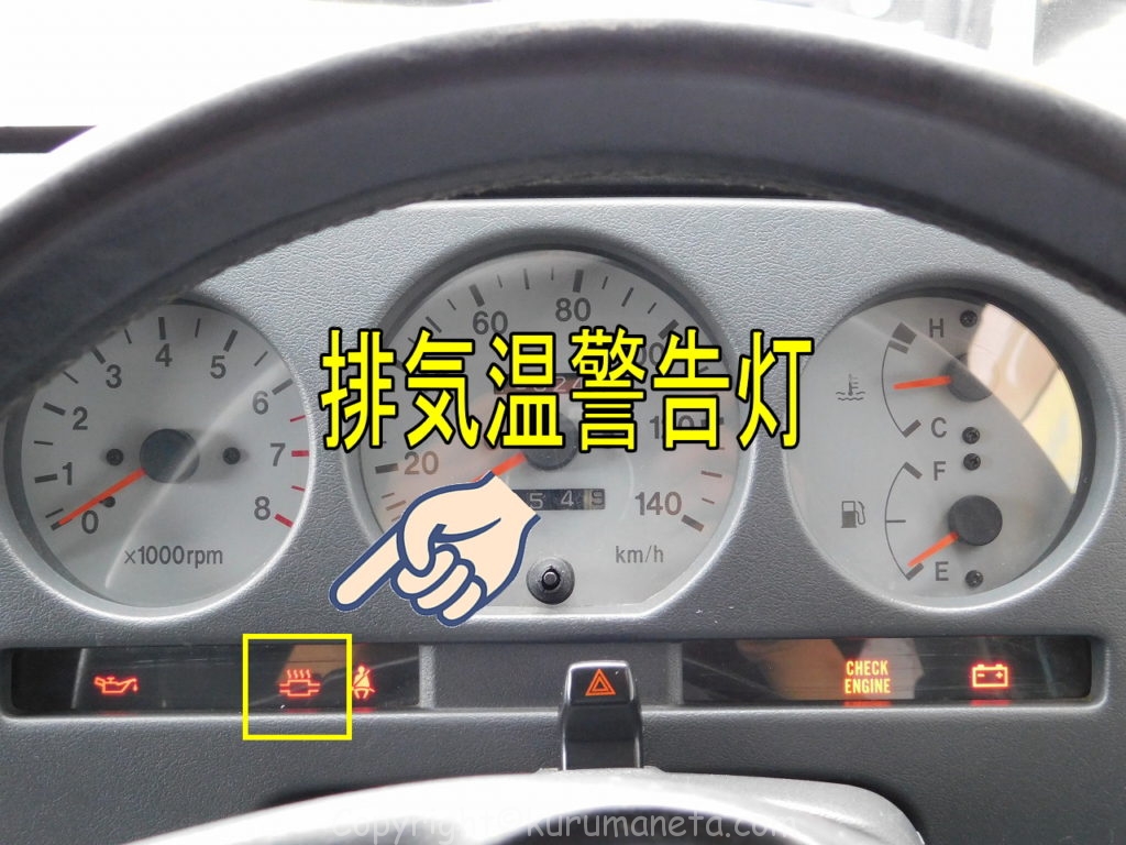 旧型ジムニーの排気温警告灯が点灯した時の対処法（JB23/JA11/JA22） | 車ネタ.com