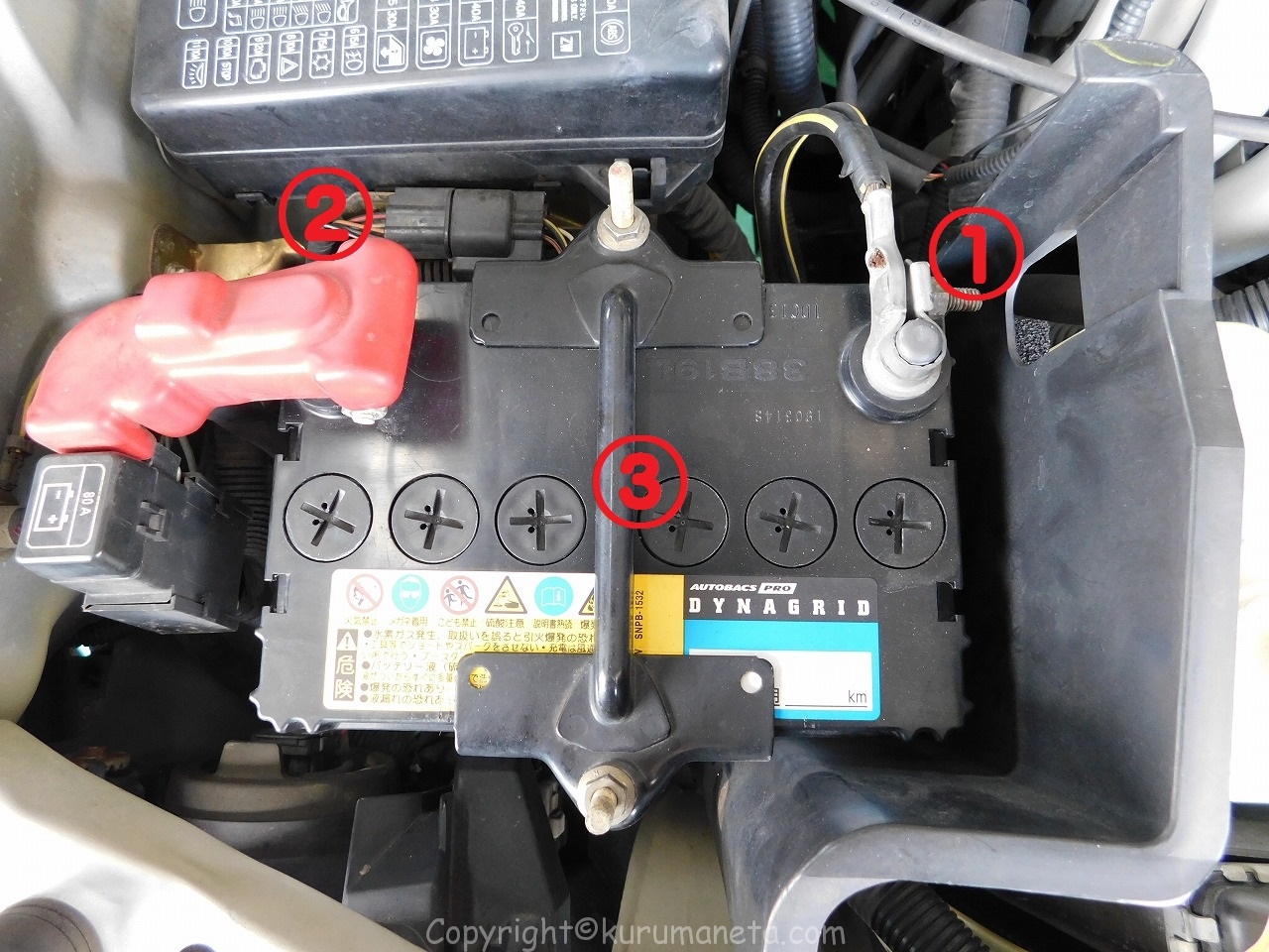 H58a型パジェロミニのバッテリー交換方法と注意点 車ネタ Com